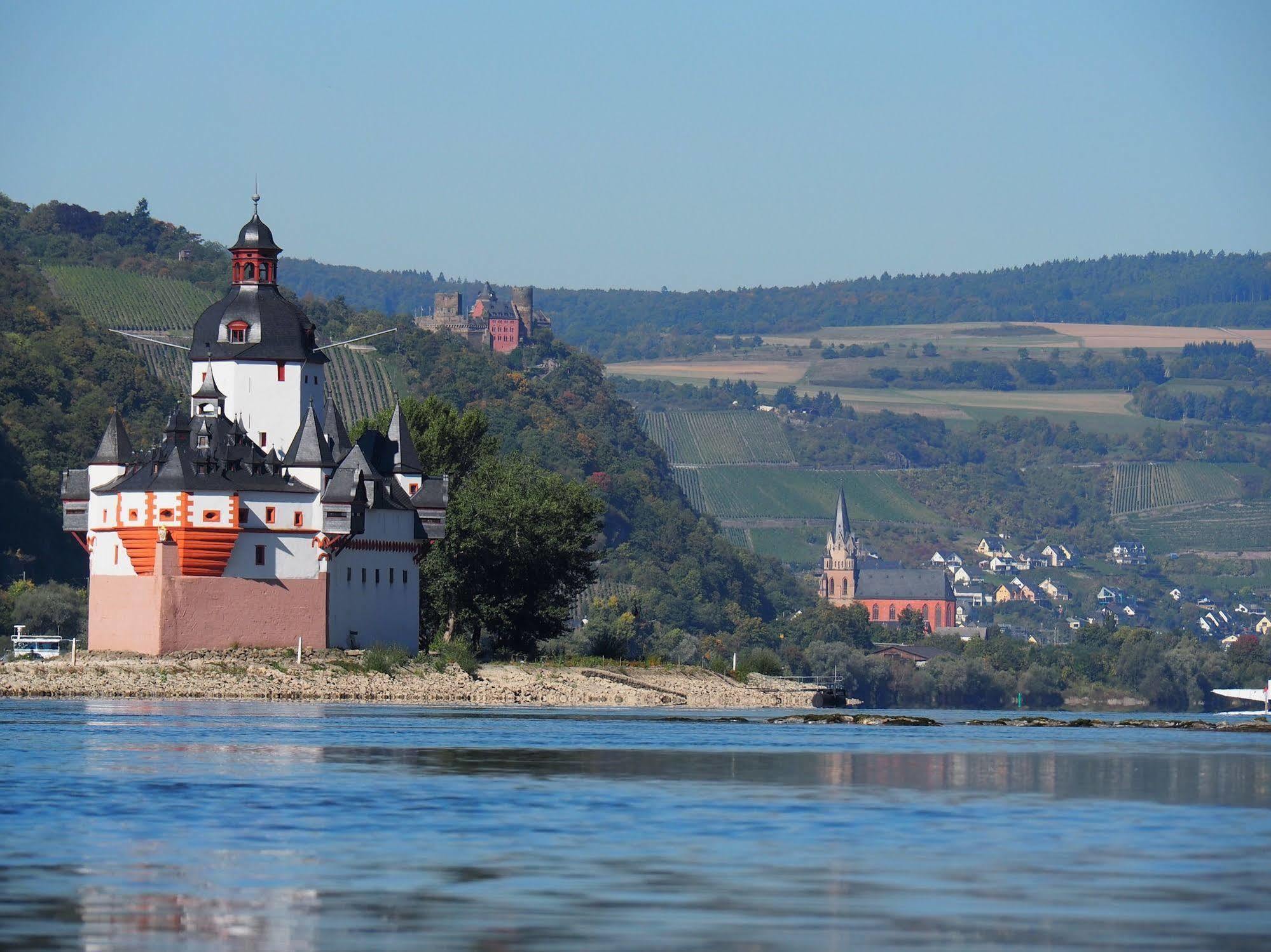 Gasthaus Weingut Stahl Oberwesel Bagian luar foto